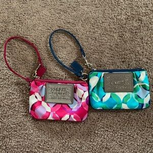 Used Coach Wristlets